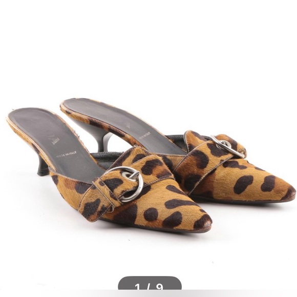 Prada Shoes - Prada Calf Hair Mules
